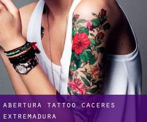 Abertura tattoo (Caceres, Extremadura)