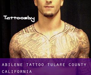 Abilene tattoo (Tulare County, California)