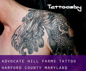 Advocate Hill Farms tattoo (Harford County, Maryland)