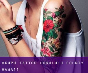 Akupu tattoo (Honolulu County, Hawaii)