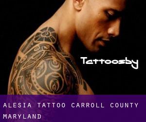 Alesia tattoo (Carroll County, Maryland)