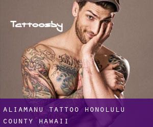 Āliamanu tattoo (Honolulu County, Hawaii)