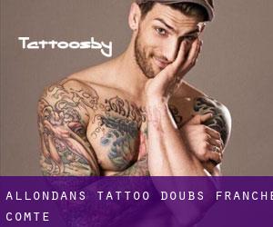 Allondans tattoo (Doubs, Franche-Comté)