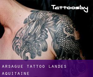 Arsague tattoo (Landes, Aquitaine)
