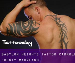 Babylon Heights tattoo (Carroll County, Maryland)