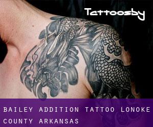 Bailey Addition tattoo (Lonoke County, Arkansas)