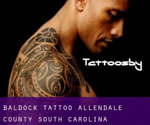 Baldock tattoo (Allendale County, South Carolina)