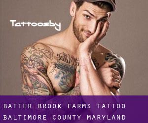 Batter Brook Farms tattoo (Baltimore County, Maryland)