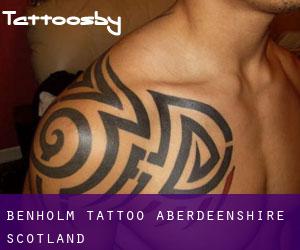 Benholm tattoo (Aberdeenshire, Scotland)