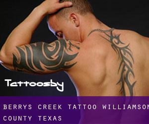 Berrys Creek tattoo (Williamson County, Texas)
