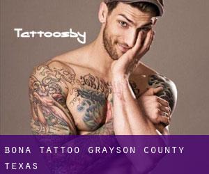 Bona tattoo (Grayson County, Texas)
