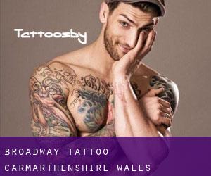 Broadway tattoo (Carmarthenshire, Wales)