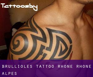 Brullioles tattoo (Rhône, Rhône-Alpes)