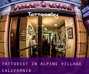 Tattooist in Alpine Village (California)