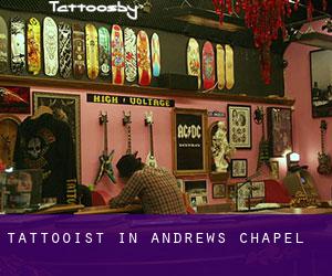 Tattooist in Andrews Chapel