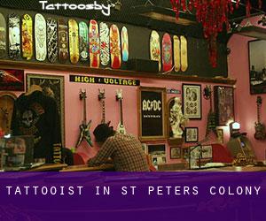 Tattooist in St. Peters Colony