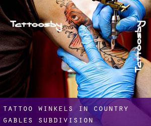 Tattoo winkels in Country Gables Subdivision