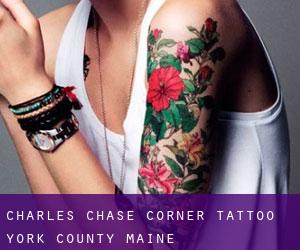 Charles Chase Corner tattoo (York County, Maine)