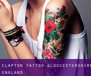 Clapton tattoo (Gloucestershire, England)