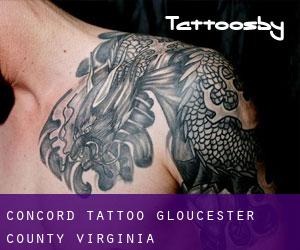 Concord tattoo (Gloucester County, Virginia)