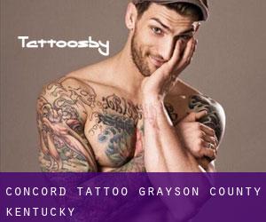 Concord tattoo (Grayson County, Kentucky)