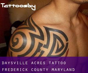 Daysville Acres tattoo (Frederick County, Maryland)
