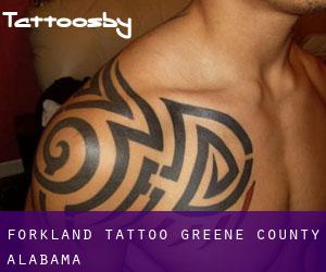 Forkland tattoo (Greene County, Alabama)