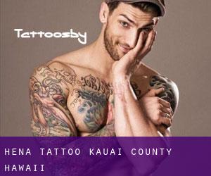 Hā‘ena tattoo (Kauai County, Hawaii)