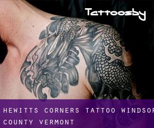 Hewitts Corners tattoo (Windsor County, Vermont)