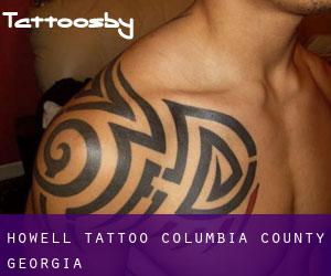 Howell tattoo (Columbia County, Georgia)