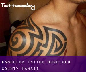 Kamo‘oloa tattoo (Honolulu County, Hawaii)