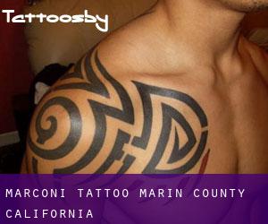 Marconi tattoo (Marin County, California)