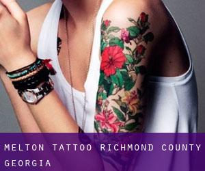 Melton tattoo (Richmond County, Georgia)