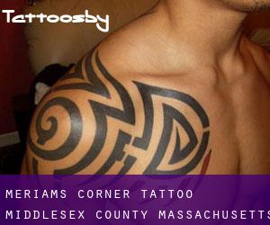 Meriams Corner tattoo (Middlesex County, Massachusetts)