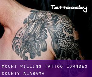 Mount Willing tattoo (Lowndes County, Alabama)