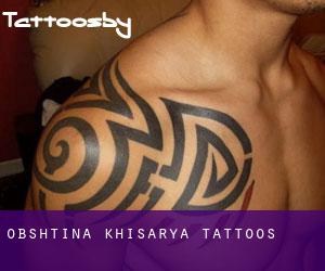 Obshtina Khisarya tattoos