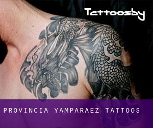 Provincia Yamparáez tattoos